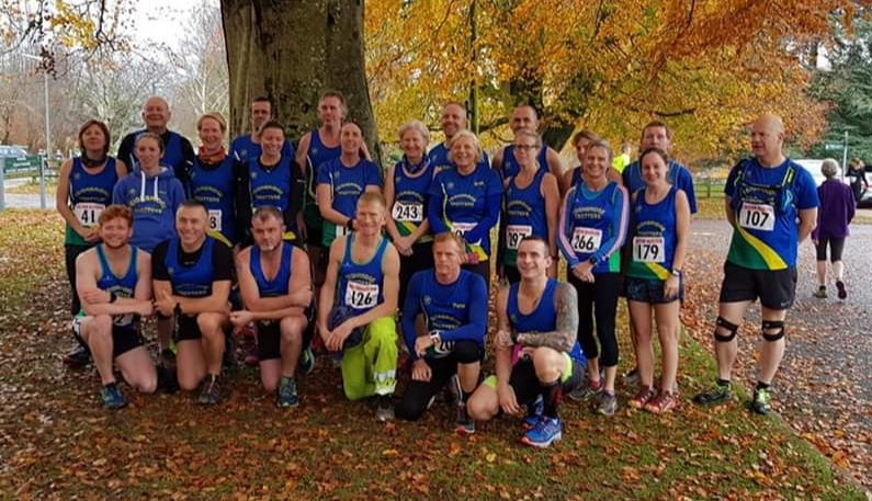 teignbridge trotters line up at bicton.jpg