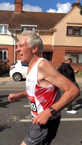 bob small representing england at the maidenhead half marthon.jpg