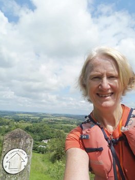 ruth johnson at hallow 12 parish 40 miler.jpg