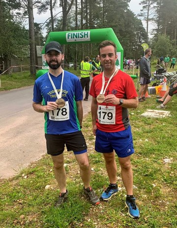 tommac taggart and his brother at haldon 10k.jpeg