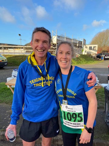 emma ray and james saunders after completing january jaunt 10k.jpeg