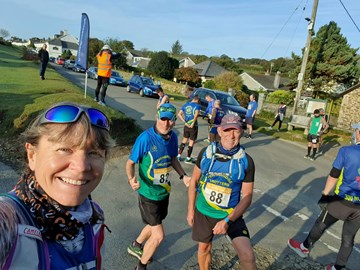 sharon and paul sharples, plus derek skinner enjoying the autumn sunshine on dartmoor.jpeg